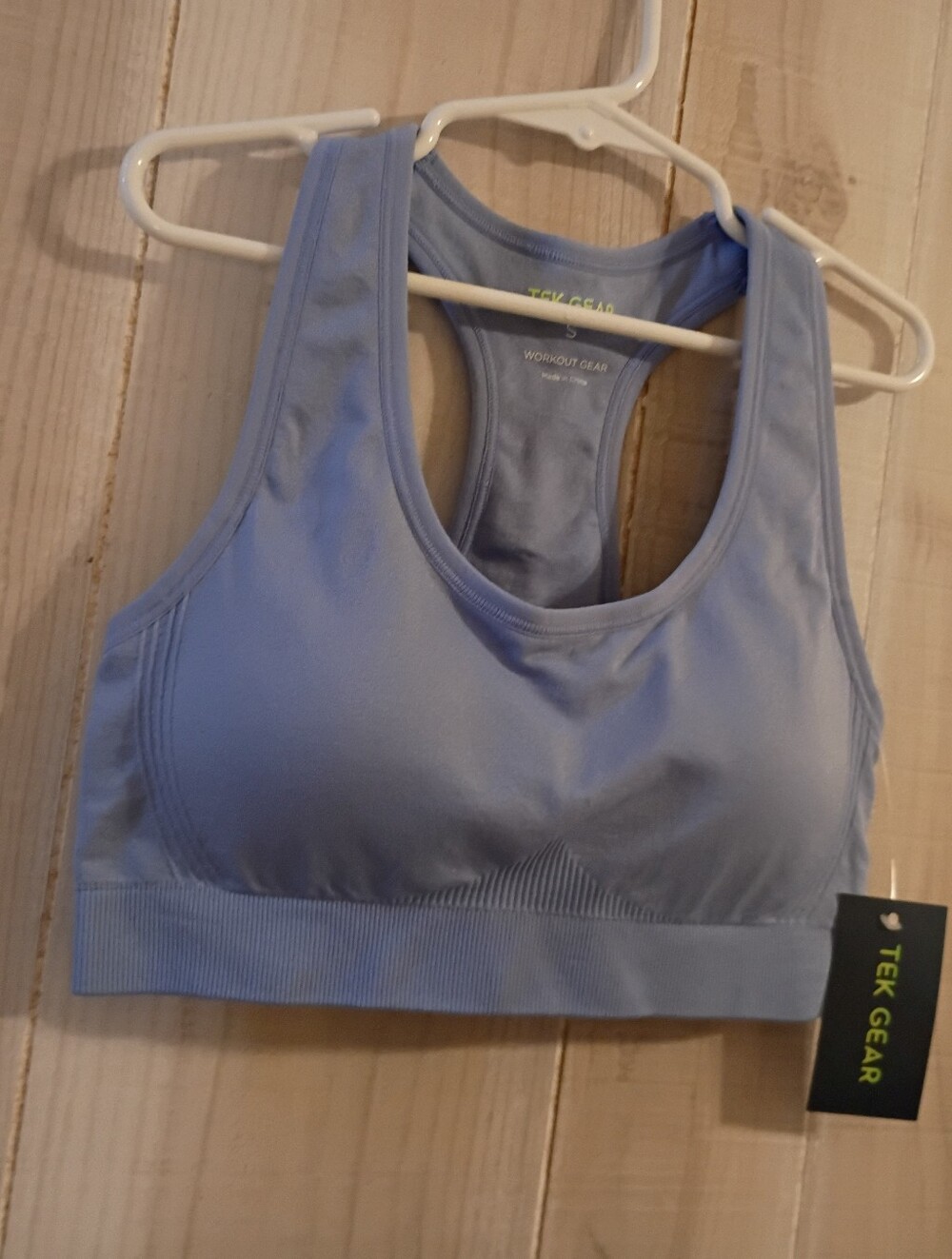 Tek Gear Seamless Padded Workout Wear Sports Bra